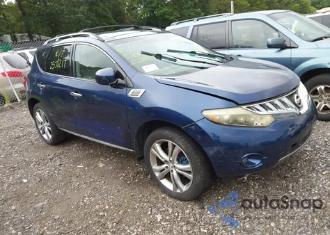 2009 Nissan Murano Le z USA, uszkodzony, nr VIN JN8AZ18W09W146714